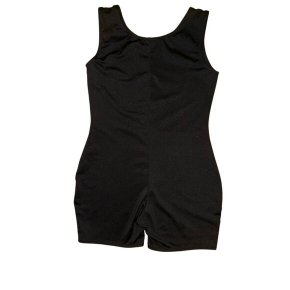 Cat& Jack  one piece leotard sz 14 rhinestone  black shirts built in - Picture 4 of 4